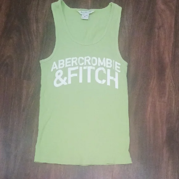Abercrombie & Fitch Lime Green Tank Top - Picture 4 of 5